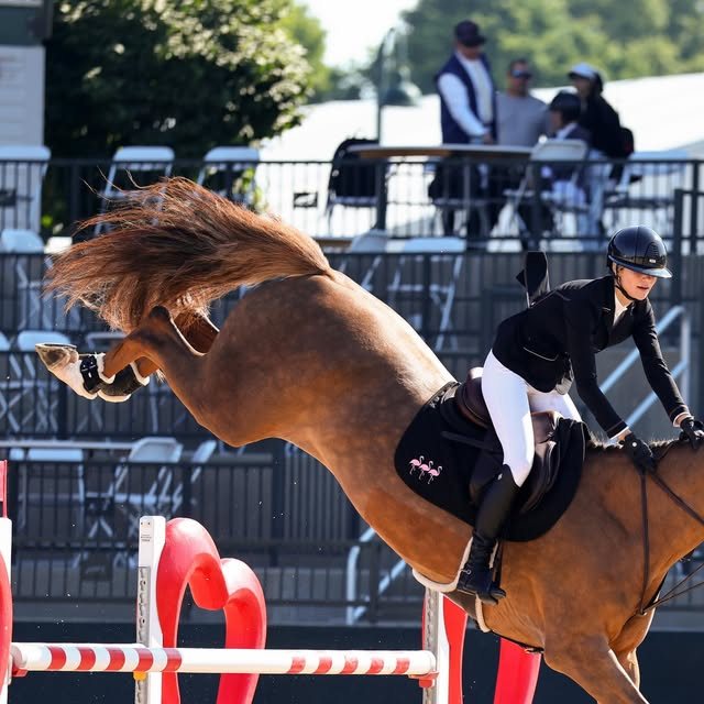 BEC Lenka placing in the 1.20m and 1.30m classes.